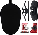 Sliding Mat For Kitchenaid Mixer W 2 Black Accessories,mover Slider. Fixed Price $18.67.