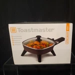 New! Toastmaster Nonstick Electric Skillet 6 Inch Tempered Glass Lid - Safe Lock. Fixed Price $25.00.
