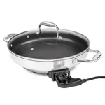 Electric Skillet By Cucinapro- 18/10 Stainless 12-INCH Non-stick, Black. Fixed Price $167.99.