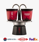 Bialetti Mini Express Stranger Things 2-CUP Set Color-changing Ceramic New. Fixed Price $70.69.