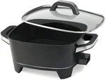 American Harvest ES-12 Electric Skillet, Inch, Black. Fixed Price $108.45.