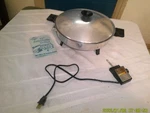 Vintage Westbend Electric Aluminum Skillet. Fixed Price $38.99.