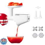 Kitchtree Fruit And Vegetable Strainer Attachment Set For Kitchenaid - Includ. Fixed Price $81.99.