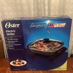 Oster X Electric Skillet Non-stick Inspire Collection CKSTSKFM12 New. Fixed Price $39.99.