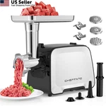 Cheffano Life Electric Meat Grinder, Stainless Steel #5 Silver. Fixed Price $88.41.