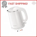 Secura Stainless Steel Double Wall Electric Kettle Water Heater For Tea Coffee. Fixed Price $42.64.