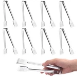 Tcoin 8 Pack 7 Inch Serving Tongs, Kitchen Silver. Fixed Price $14.76.