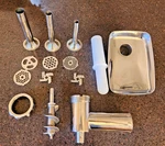 Gvode Meat Grinder Attachment For Kitchenaid Mixer Sausage Stuffer Used Once. Fixed Price $25.00.