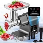 2000W Touchscreen Electric Meat Grinder With Blades, Plates & Sausage Kit. Fixed Price $131.99.