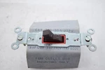 New Hubbell Motor Control Switch 1386 20A Black Red. Fixed Price $30.98.