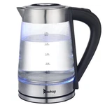 Zokop 2.5L 1100W Electric Glass Tea Hot Water Kettle Boiler Machine Coffee Pot. Fixed Price $21.59.
