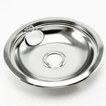 8 Inch Stove Top Drip Pan For Whirlpool WCC31430AW00 YWFC150M0AW0 YWFC150M0EW1. Fixed Price $17.99.