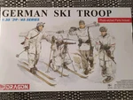 Dragon Models 1:35 Scale Deluxe Wwii "german Ski Troops" New. Fixed Price $19.98.
