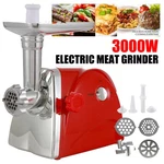 Meat Grinder Electric Heavy Duty Stainless Steel Mincer &3 Grinding Plates. Fixed Price $49.89.