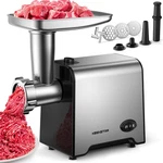 3000W Electric Meat Grinder With Sausage Stuffer Maker & Kubbe Kit. Fixed Price $59.99.