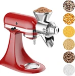 Grain Mill Attachment For Kitchenaid Stand Mixer, All Metal 9 Levels Flour. Fixed Price $141.35.