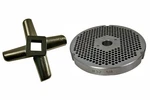 1/8" Reversible Meat Grinder Plate Cozzini Cutlery Imports (#32-1/8 Pla.... Fixed Price $83.53.