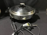 Americraft Kitchen E23049 Stainless Steel 900W Electric Skillet (RF1012). Fixed Price $95.00.