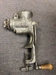 Antique Russwin NO.3 Meat Grinder Wood Handle. Excellent Condition.. Fixed Price $38.95.