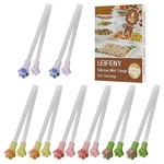 Leifeny 8PCS Silicone Mini Tongs, 5.3 Inches Cat Paw Shape Small Food For. Fixed Price $16.12.