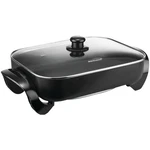 16-IN. 1400W Nonstick Electric Skillet Glass Lid. Fixed Price $54.99.