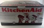 Kitchenaid Mixer Attachments Fga Grinder Rvsa Slicer Shredder Fvsp Strainer Set. Fixed Price $95.00.