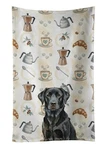 Caroline's Treasures Black Labrador Retriever Coffee Bar Kitchen Towel. Fixed Price $15.99.