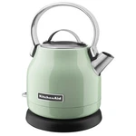 Hot Sale Kitchenaid 1.25 Electric Kettle, Pistachio, KEK1222. Fixed Price $89.99.