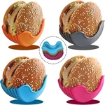 4 Pack Reusable Burger Clip Retractable Sandwich Holders. Fixed Price $12.94.