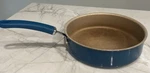 Rachael Ray 10" Skillet Saut Pan Teal Blue 3" Deep. Fixed Price $15.00.