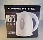 Ovente KP72W 1.7L Cordless Electric Kettle - White. Fixed Price $14.85.