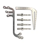 Stainless Steel Dental Implant Guide Plate 6PCS Set Locator Teeth. Fixed Price $28.48.