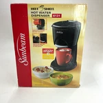 New Sunbeam Shot Water Dispenser 6131 Black Heats 16 Oz. Of Open Box.. Fixed Price $124.95.