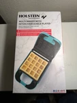 Holstein Combination Waffle & Sandwich Maker W/ 3 Removeable, Nonstick Plates. Fixed Price $39.99.