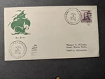 Santa Barbara Naval Cover 1933 Cachet Ny & Valp Us Sea Post. Fixed Price $9.99.