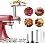Meat Attachment For Kitchenaid Stand Mixer, Grinders Includes 4. Fixed Price $50.97.