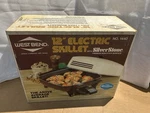 Vintage West Bend 12 Electric Skillet No. 1440 New Box. Fixed Price $30.00.