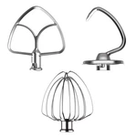 Fokiee 3-PIECE Set Mixer Accessories For Kitchenaid 4.5QT Tilt-head Stand Mix.... Fixed Price $74.90.