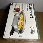 Cuisinart Countertop Electric Skillet 15" By 12" Stainlesssteel CSK-150 New. Fixed Price $125.00.