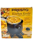 Presto Kitchen Kettle Multi-cooker Steamer LIQUID/1.75QT Oil Capacity, New. Fixed Price $49.99.