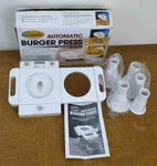Cabela's Automatic Patty Maker Burger Press Attachment For Electric Meat Grinder. Fixed Price $36.09.