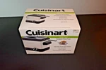 Cuisinart Mini Deep Fryer Brushed Stainless Steel Model# CDF-100 Nwob New. Fixed Price $39.99.