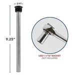 1 Pack Rv Water Heater Magnesium Anode Rod 9 " Length For Suburban Dometic. Fixed Price $14.99.
