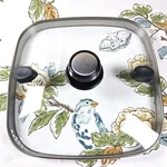 Oster Replacement Lid Square Glass 12X12 For Strain & Pour Electric Skillet. Fixed Price $11.11.