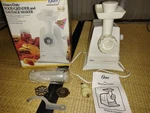Oster Heavy Duty Food Grinder & Sausage Maker Model 4726 Clean Tested Working. Fixed Price $33.33.