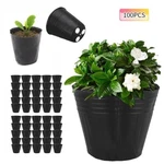 100/200 Plant Flower Pots Living Garden Nursery Seedlings Container 6.5-9CM. Fixed Price $6.91.
