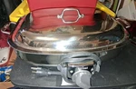 All-clad Polished Stainless Steel Electric Skillet Model 6701 E105725 Qt Works. Fixed Price $99.00.