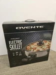 New Ovente 12"ELECTRIC Skillet / Pizza Maker Non Stick SK11112B. Fixed Price $25.00.