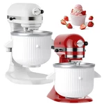 Ice Cream Attachment For Kitchenaid Stand Mixer,fits 4.5-5QT TILT-HEAD/6-7QT .... Fixed Price $49.14.