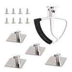 Stand Mixer Holder With Kitchenaid Attachments,for Flat Beater,fle.... Fixed Price $16.52.